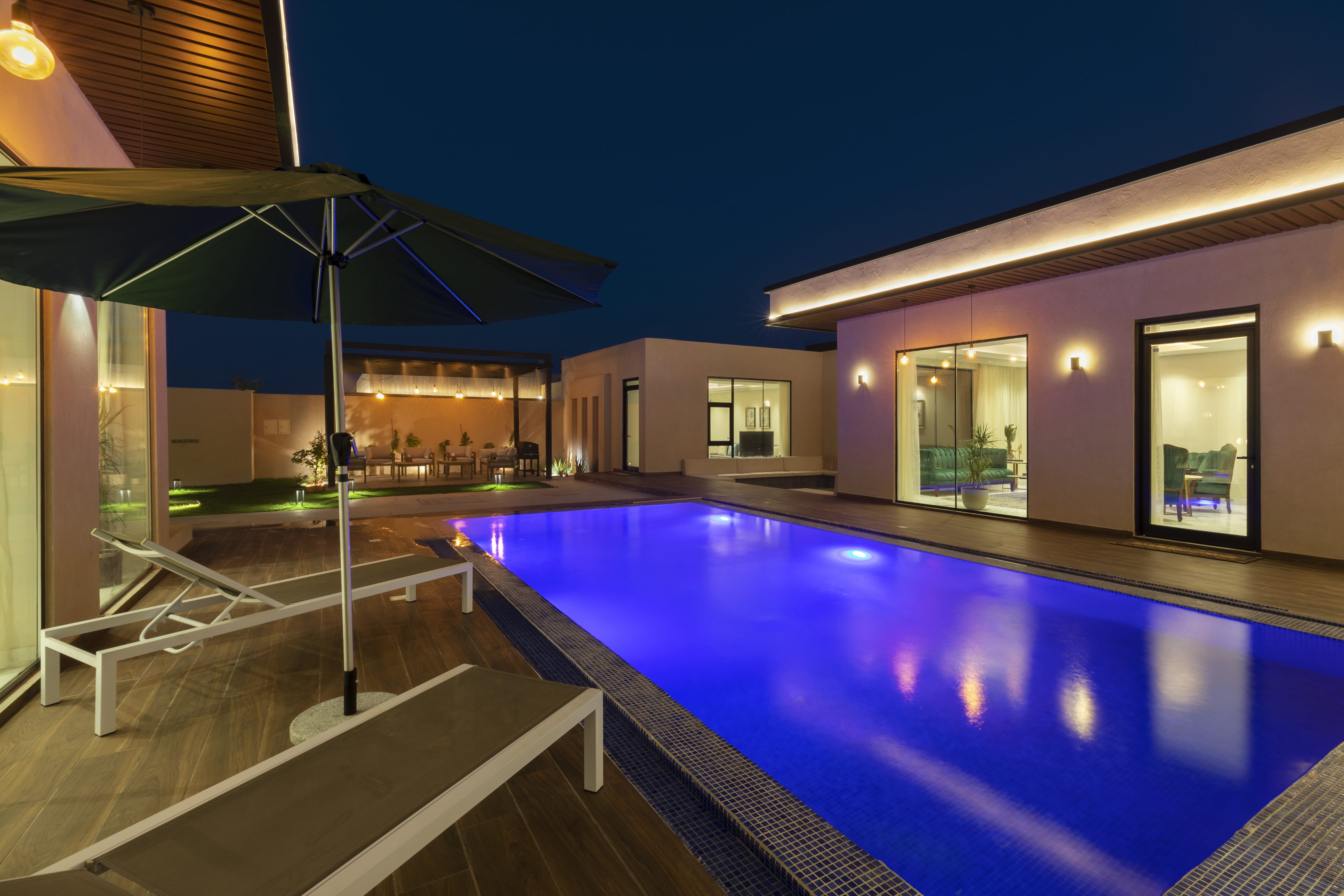 SUKNAI Resort Night View